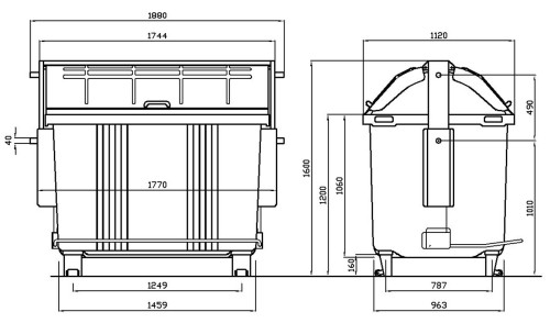 Model drawing