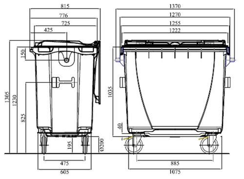 Model drawing